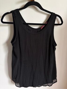 Comptoir des cotonniers Black Sleeveless Tank Top